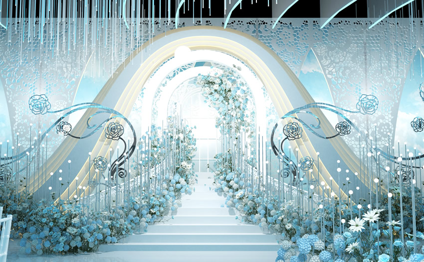 西双版纳釡香烙馍村水晶厅效果展示